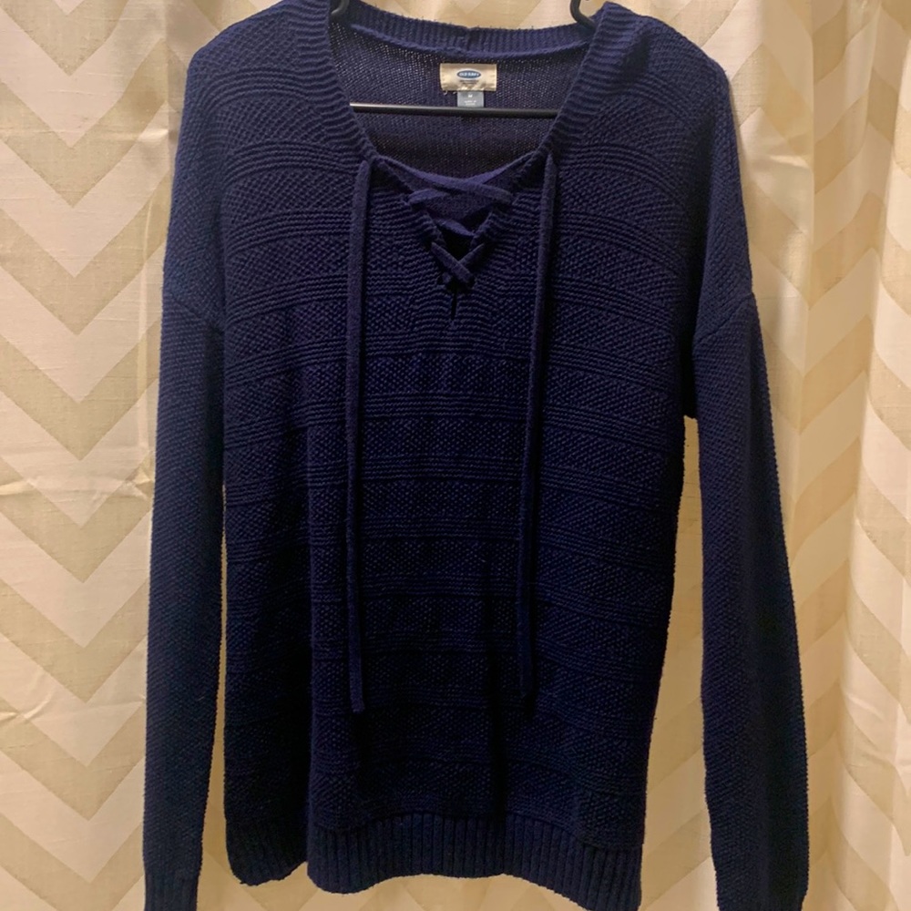 Old Navy Tie-Up Sweater